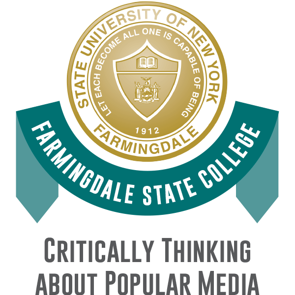 Critically Thinking about Popular Media Digital Badge